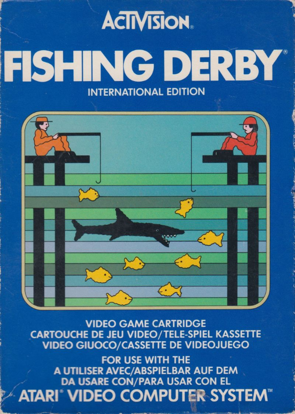 Atari 2600 VCS Fishing Derby : scans, dump, download, screenshots, ads,  videos, catalog, instructions, roms