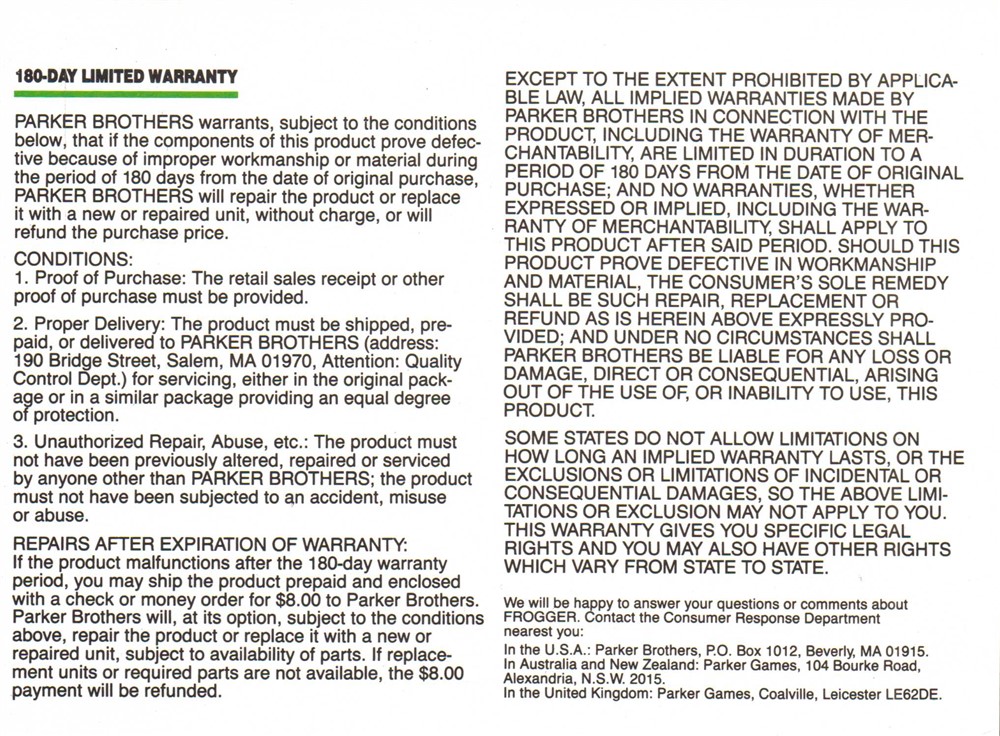 Instructions page 7