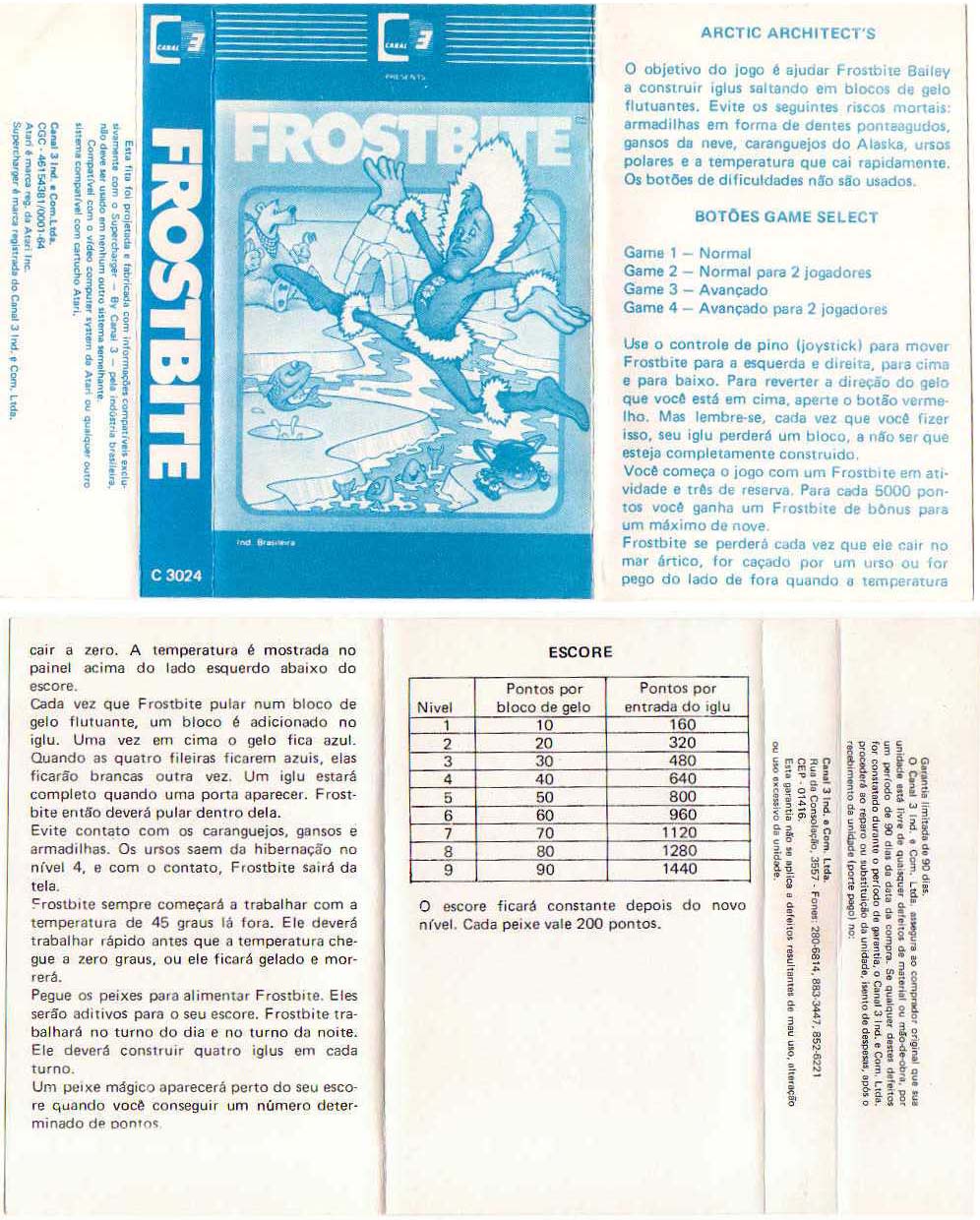 Instructions page 1