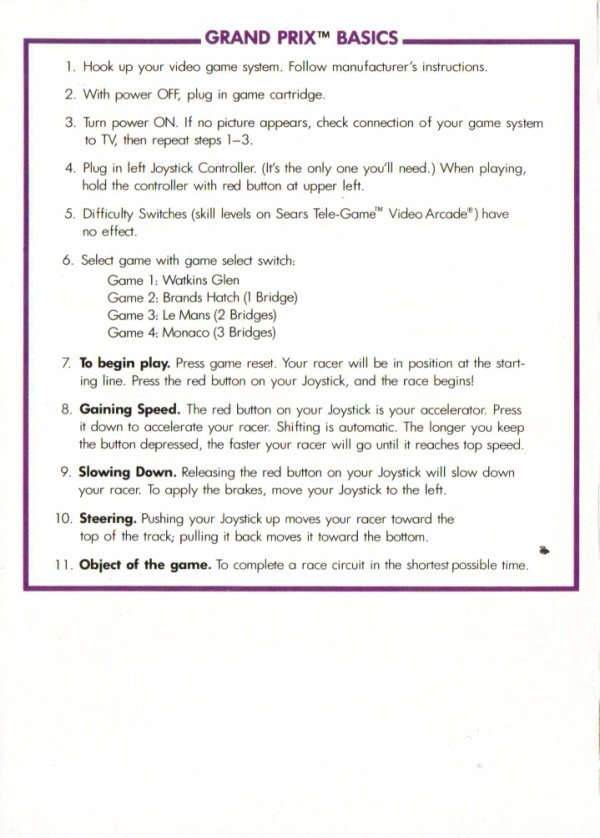 Instructions page 2