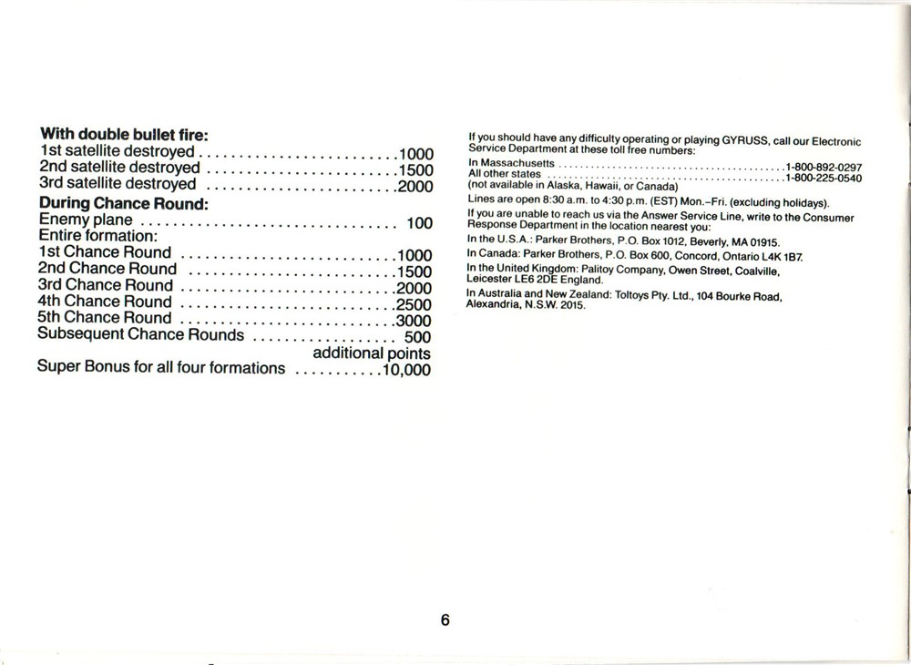 Instructions page 6