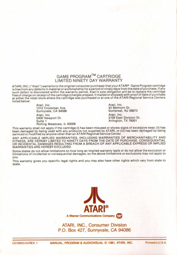 Instructions page 16
