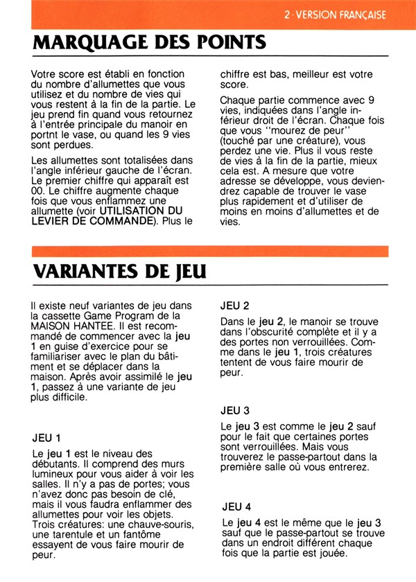 Instructions page 25