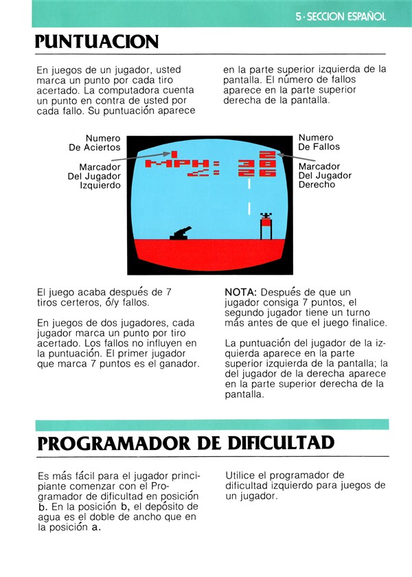 Instructions page 29