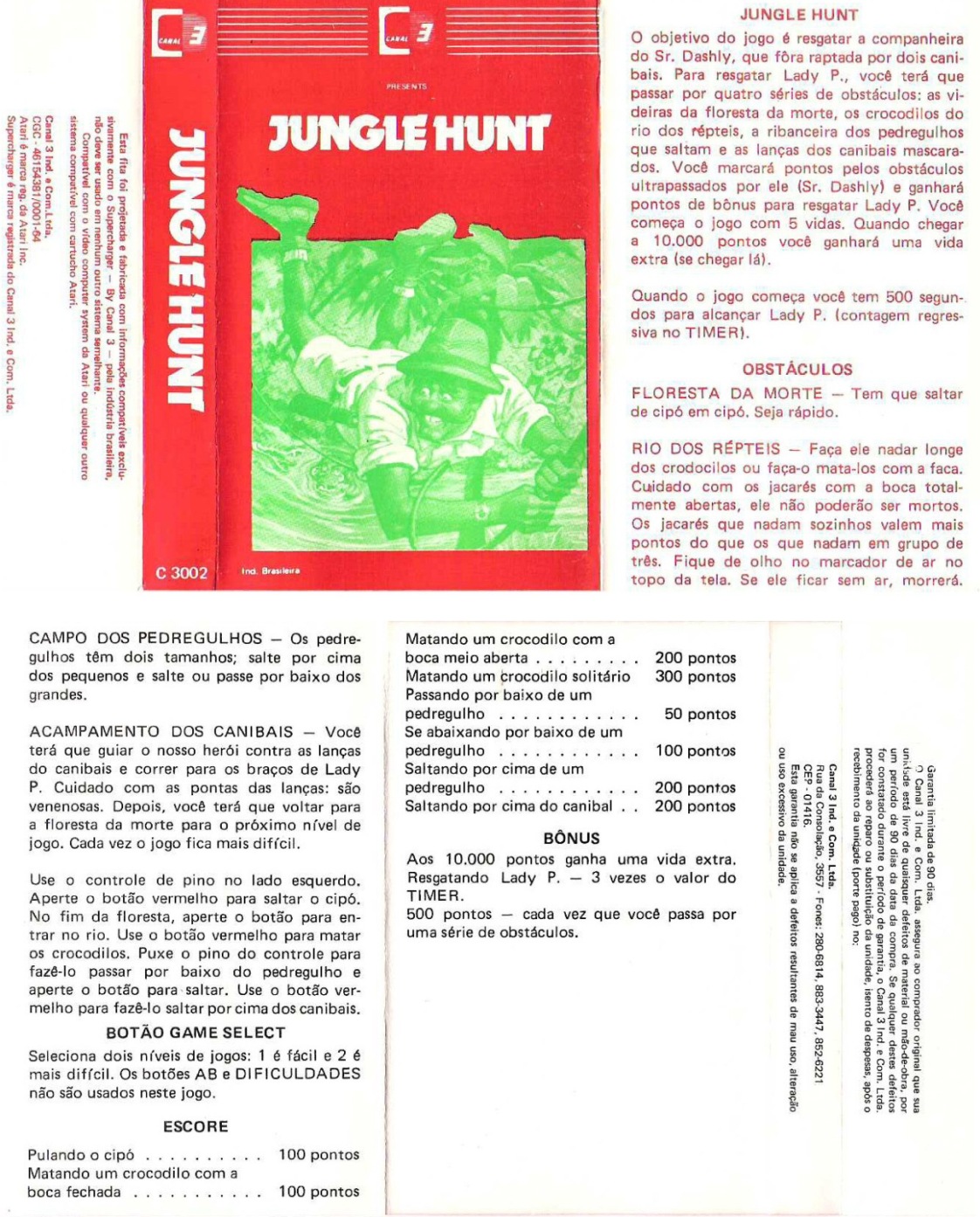 Instructions page 1