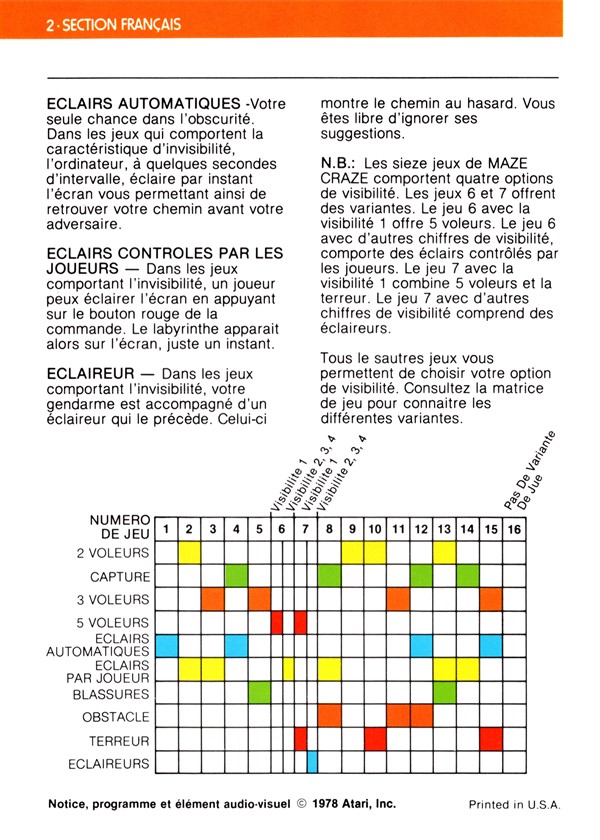 Instructions page 12