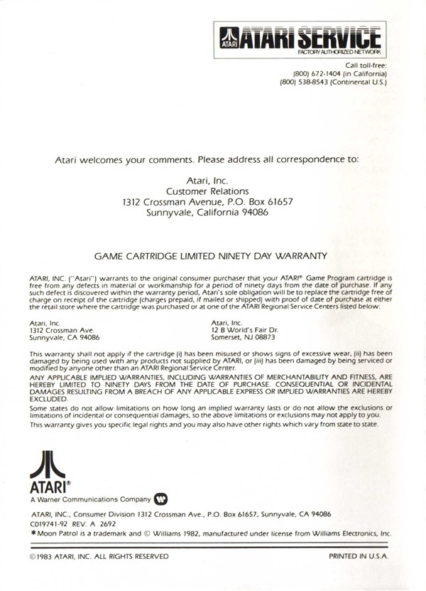 Instructions page 8