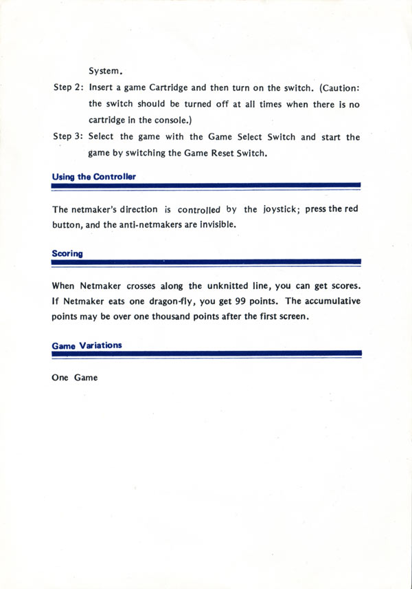 Instructions page 3