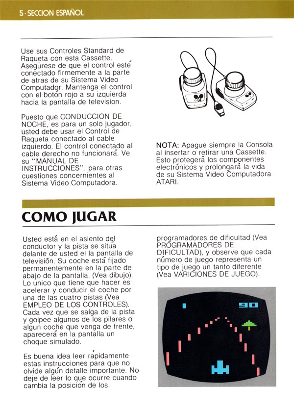 Instructions page 18