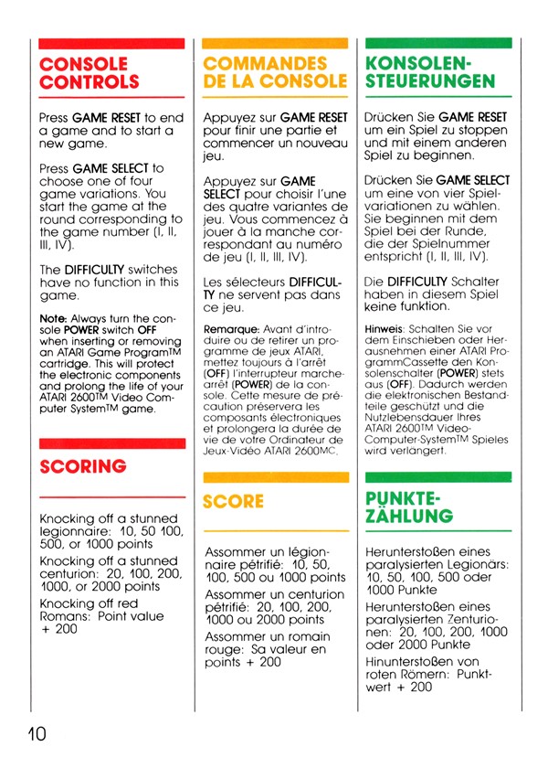 Instructions page 10