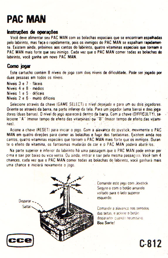 Instructions page 1
