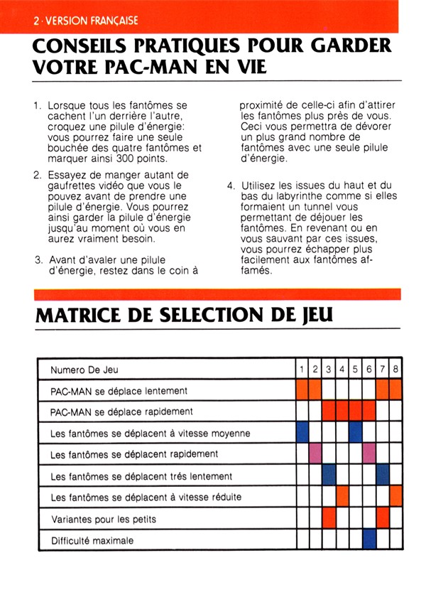 Instructions page 18
