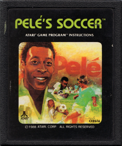 Pelé's Soccer — Cartridge 1