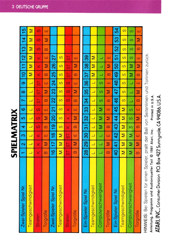 Instructions page 42