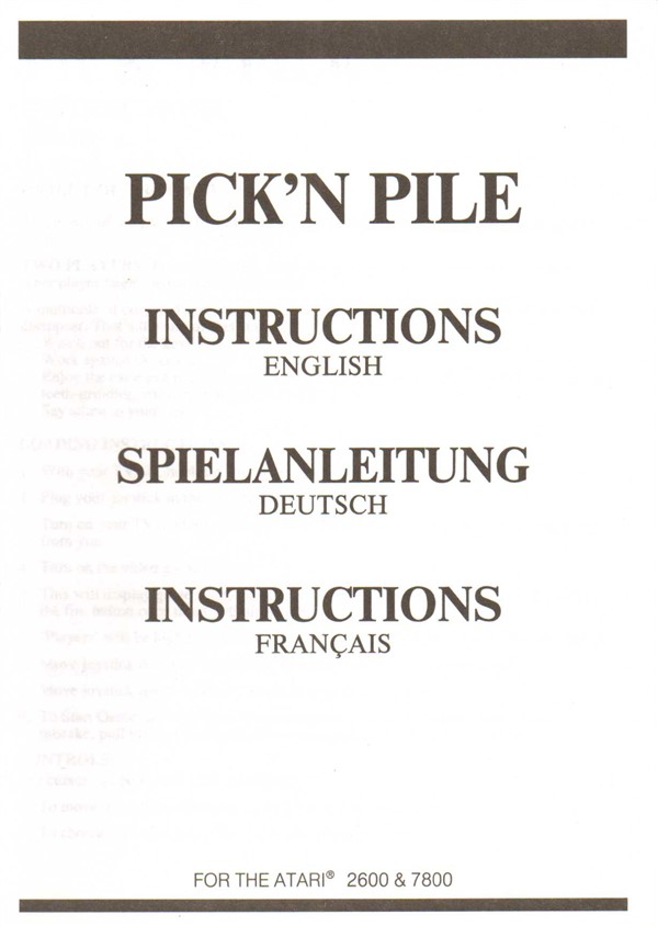 Instructions page 1
