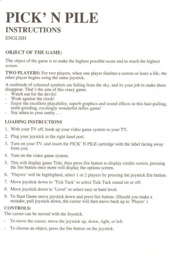 Instructions page 3
