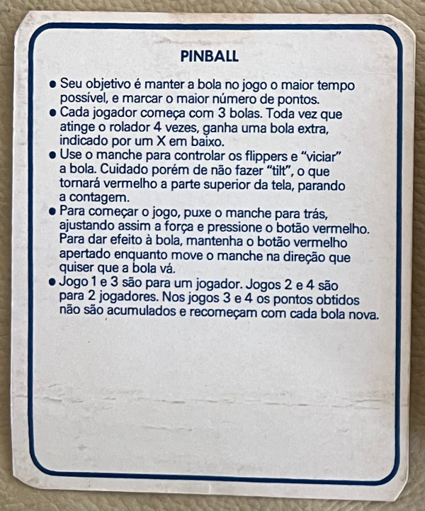 Instructions page 1