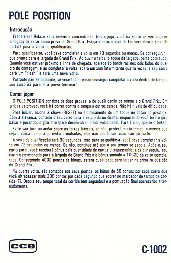Instructions page 1