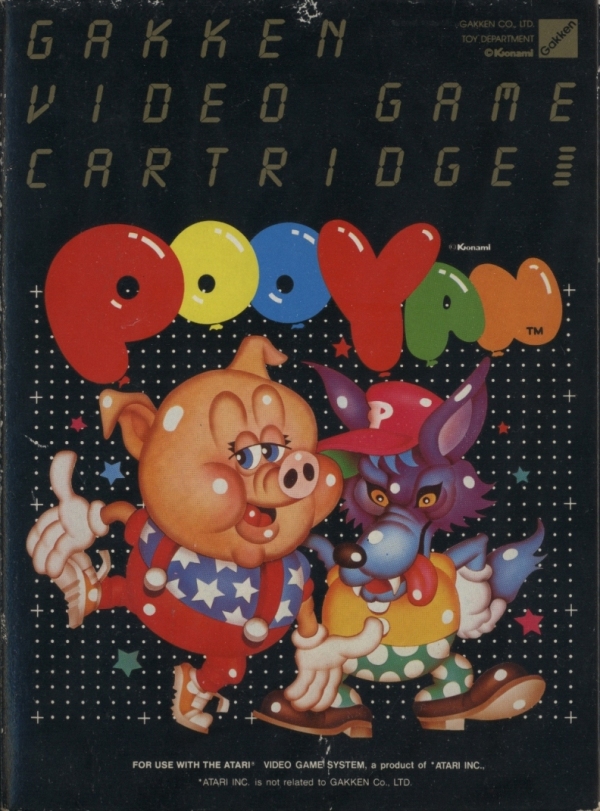 Atari 2600 VCS Pooyan : scans, dump, download, screenshots, ads, videos ...