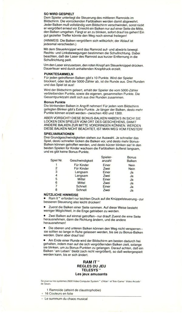Instructions page 2