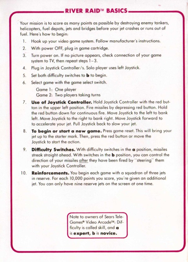 Instructions page 2