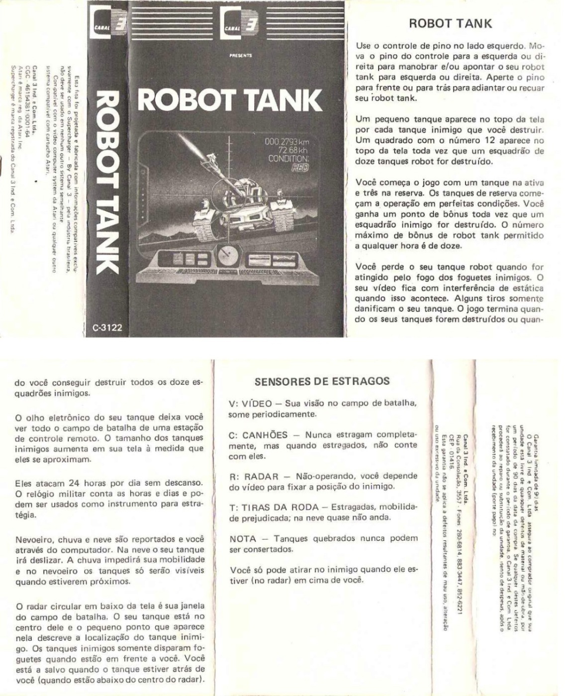 Instructions page 1