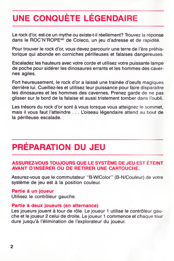 Instructions page 14