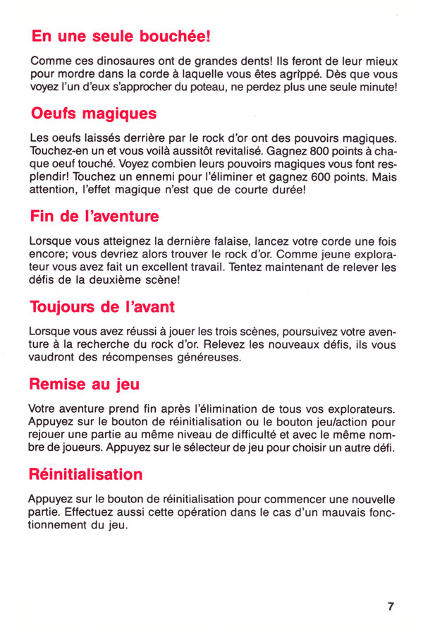 Instructions page 19