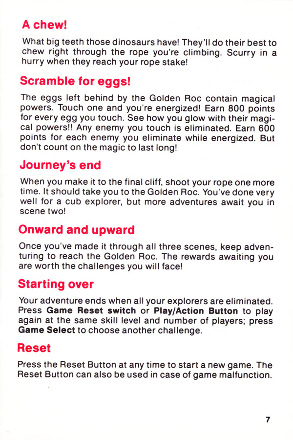 Instructions page 7