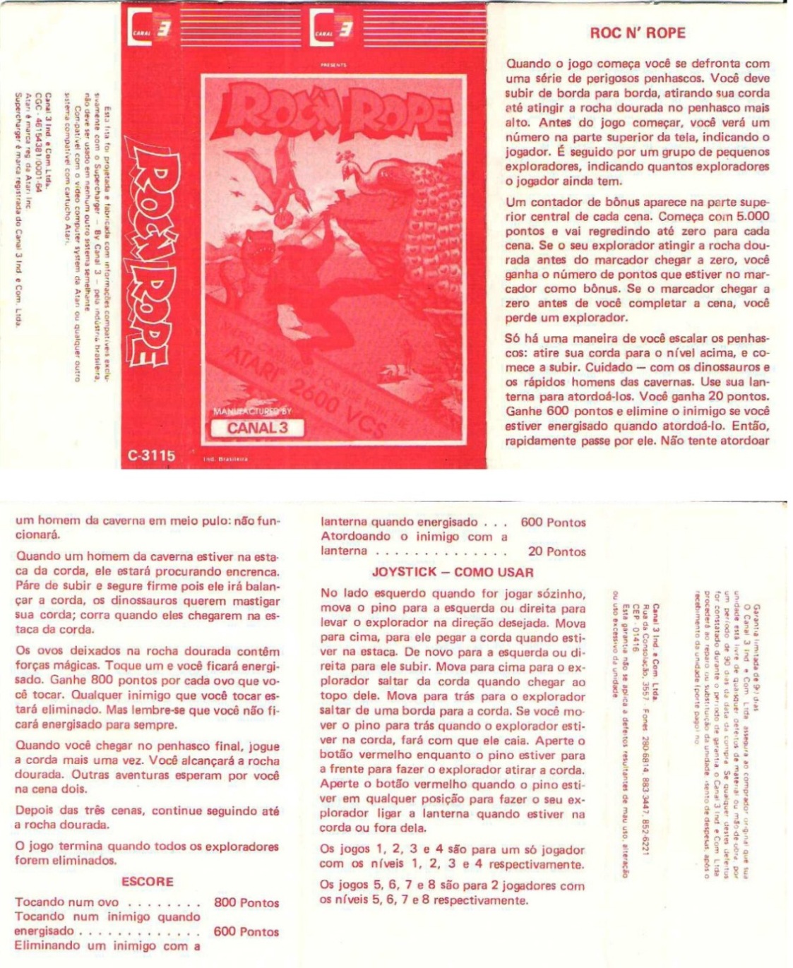 Instructions page 1