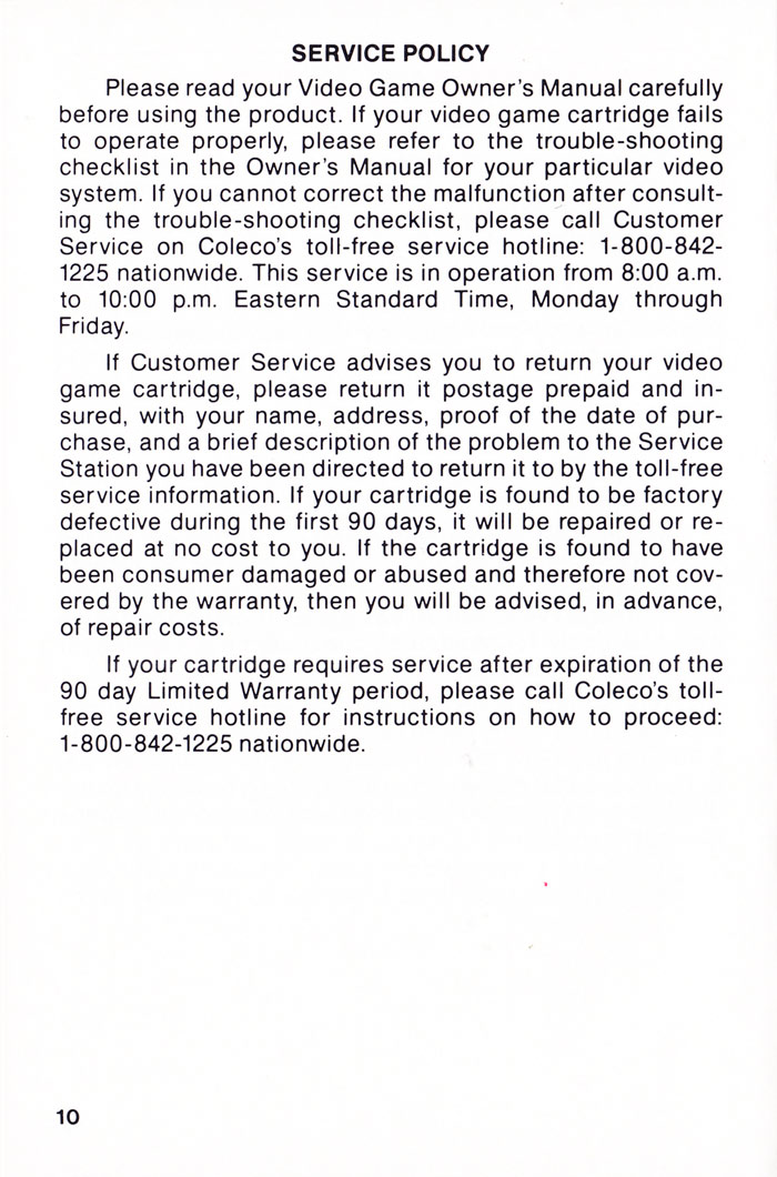 Instructions page 10