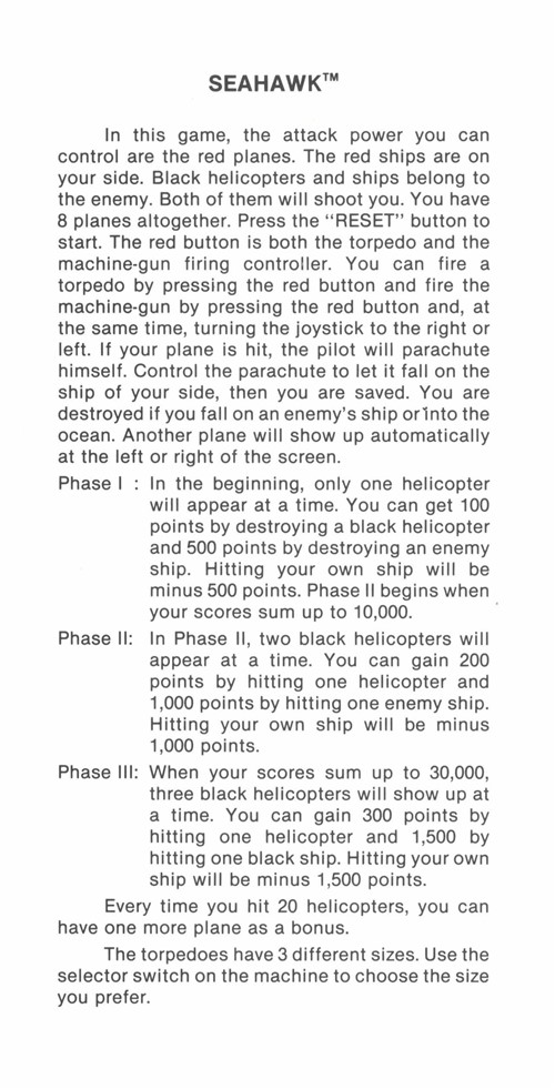 Instructions page 1