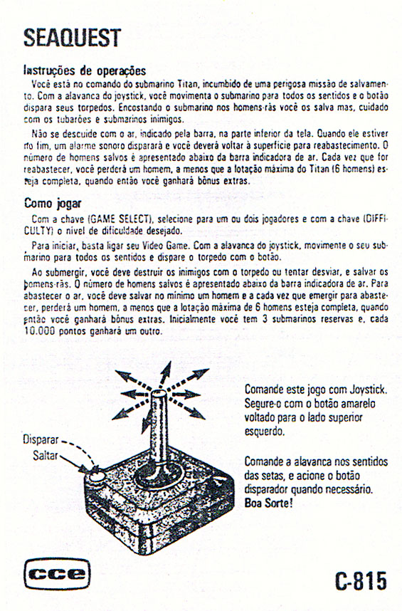 Instructions page 1