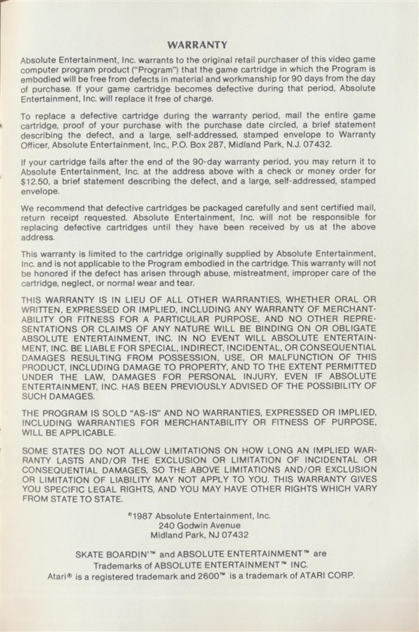 Instructions page 15