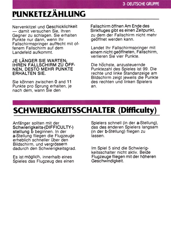Instructions page 17