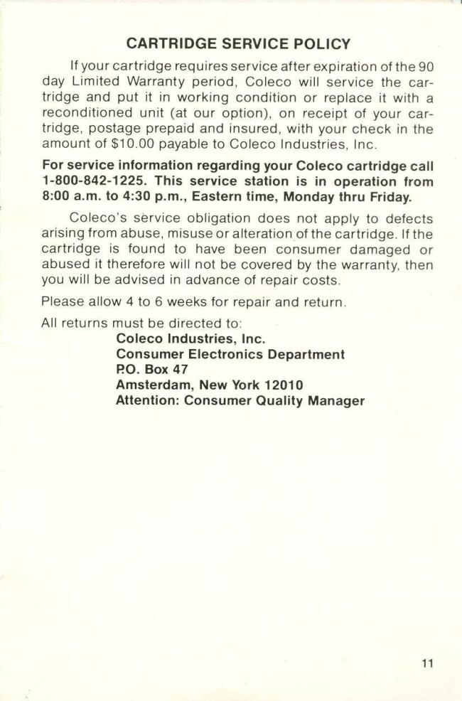 Instructions page 11