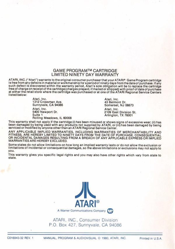 Instructions page 23