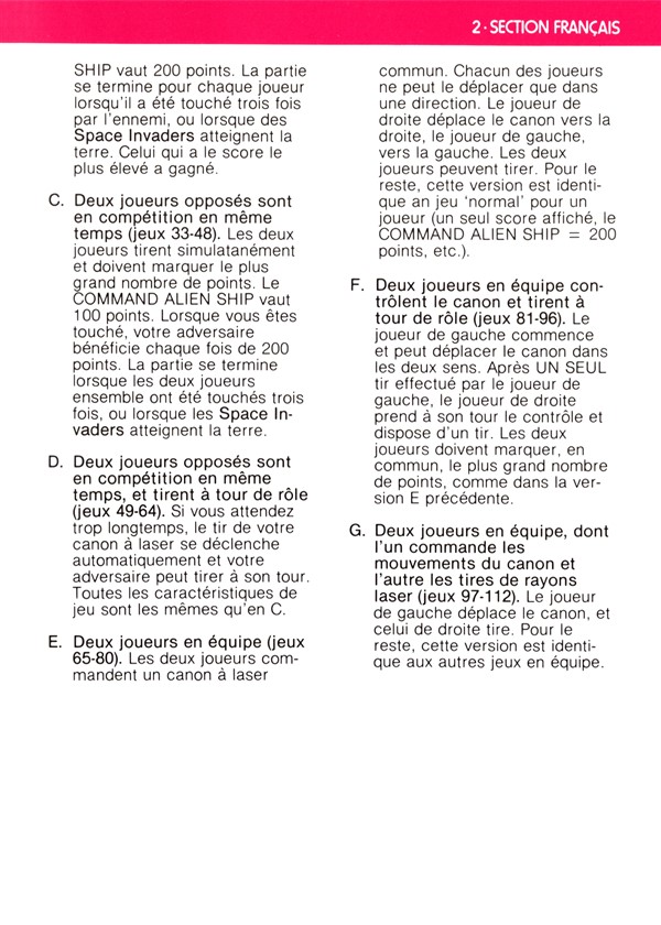 Instructions page 17