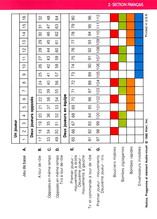 Instructions page 19