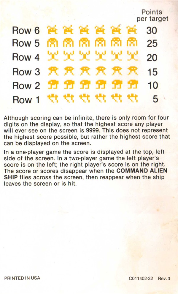 Instructions page 22