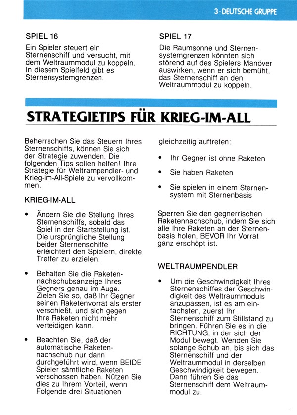Instructions page 29
