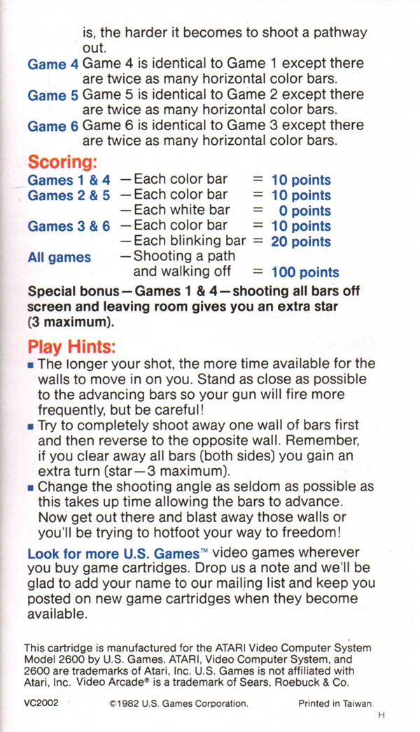 Instructions page 4