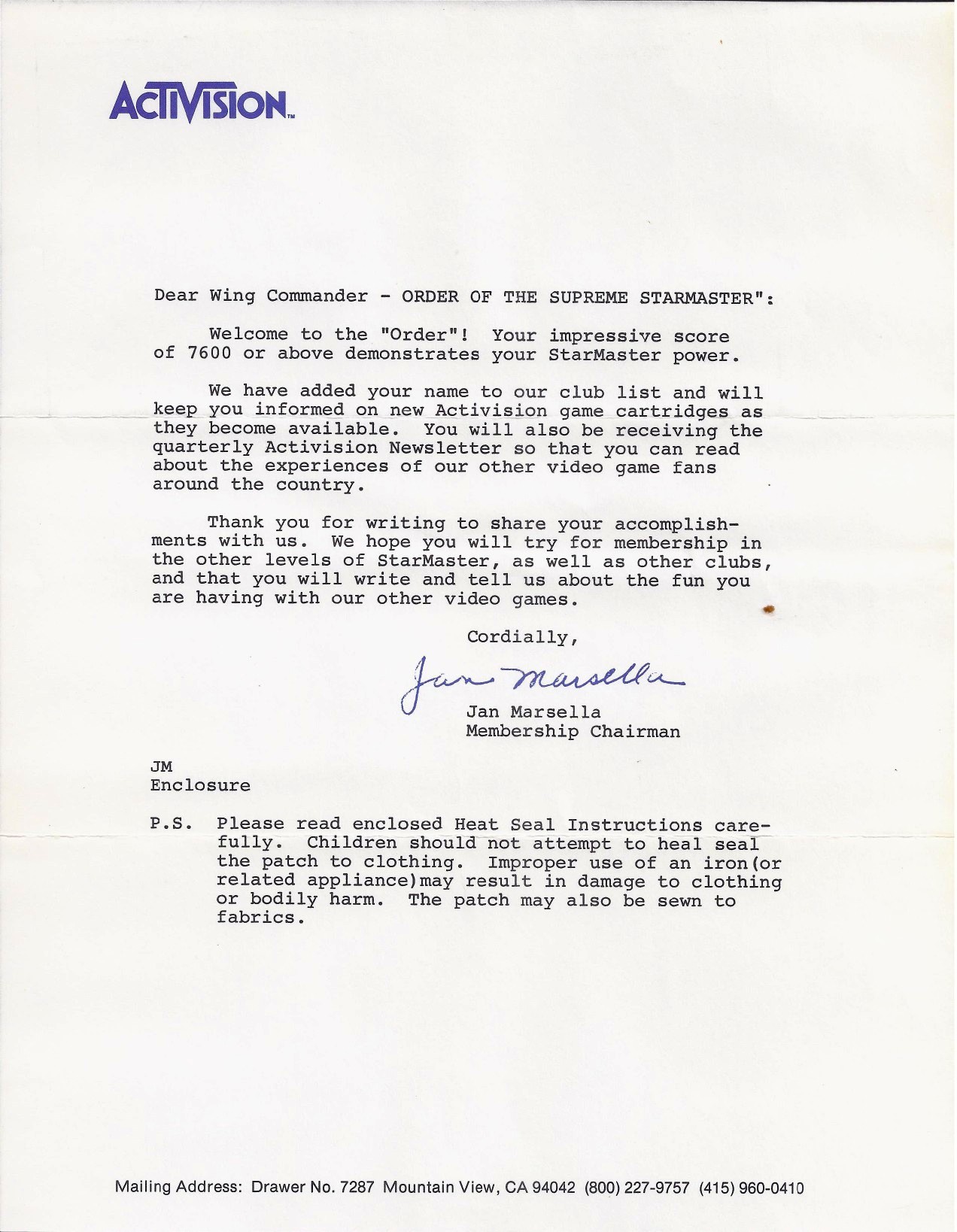 Instructions page 20