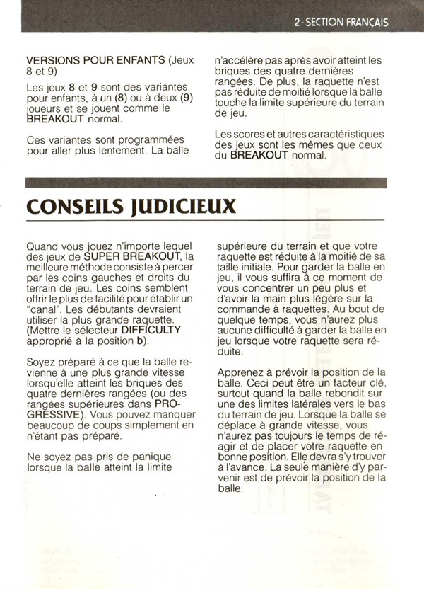 Instructions page 19