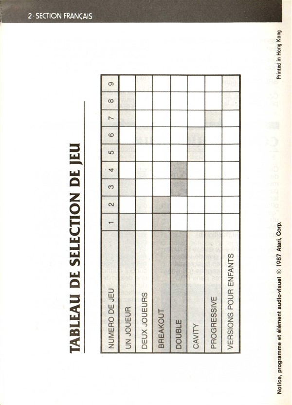 Instructions page 20