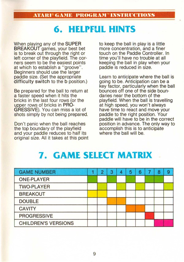 Instructions page 11