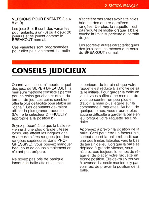 Instructions page 19