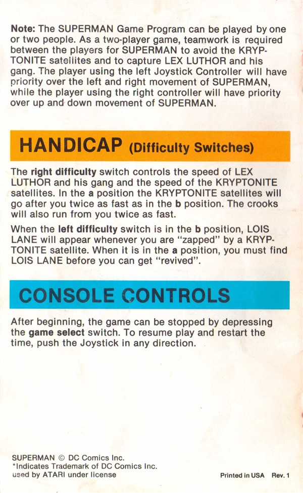Instructions page 8