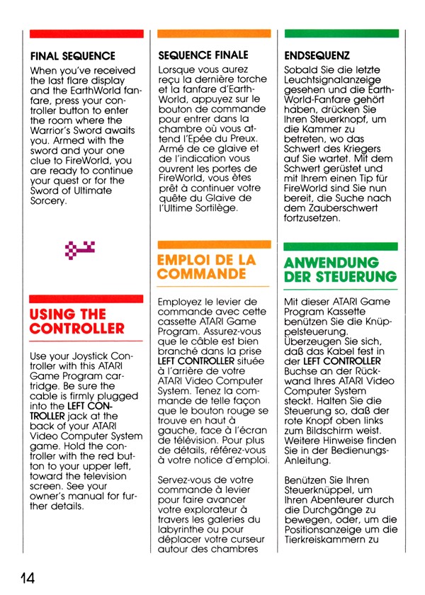 Instructions page 16