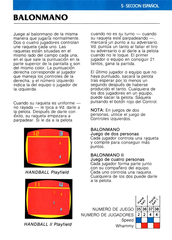 Instructions page 71